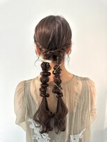 ミンクスオーバー(MINX OVER)&nbsp;【ヘアセット】ツイン編み下ろし