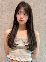 ロンド アンブル 四条烏丸(Lond ambre) イメチェンヘアスタイル/こなれミディ/レイヤー/韓国/前髪