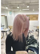 プライズ 成増店(prize)&nbsp;ペールピンクホワイトピンクダブルカラー成増