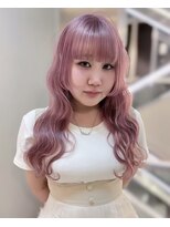 アクシス 栄ガスビル店(`AXIS) ( HIYORI 】" NANA レイラ風 ペールピンク "