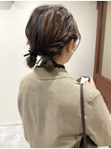 [puf 伏見/丸の内/栄/名古屋]ツインお団子アレンジ★鳥山