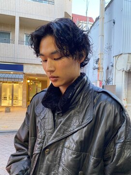 アース 高円寺店(HAIR & MAKE EARTH) メンズニュアンスパーマ!{@02st96}