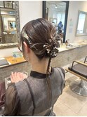 結婚式☆卒業式☆お呼ばれヘアセット/カチモリ風