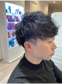 【L by first】オシャレツイスト×ブルーブラック
