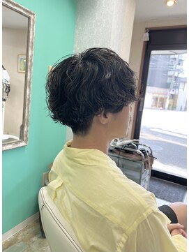 ファンヘアメイク(Fun hair make) マッシュパーマ
