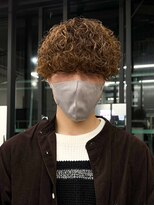プードルパーマメンズカットスパイラルパーマツイスパ波巻き