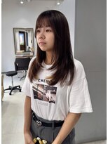 ウクラ バイ レシッド 池袋(uchla by rcid)&nbsp;ロングヘア☆顔周りレイヤーのロングスタイル