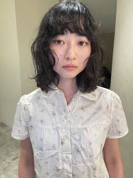 ルノ(RUNO) ミディアム・ロングパーマ/コテ巻き風/ゆるめ/韓国風/20代