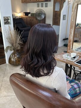 ロストシティ 横浜(LOST CITY) ブリーチなしピンクブラウン