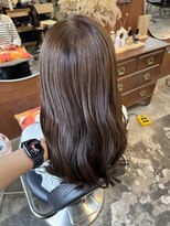 チャプター 問屋町(chapter)&nbsp;透明感ケアオリーブブラウンベージュカラーレイヤーカット韓国