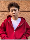 スパイキーショート/ニュアンスパーマ/メンズカット/メンズ