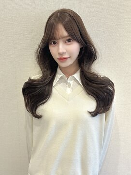 王道可愛いくびれヘア☆/ショコラグレージュ/レイヤーカット