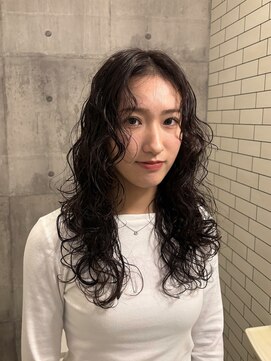 海外風レイヤーパーマ