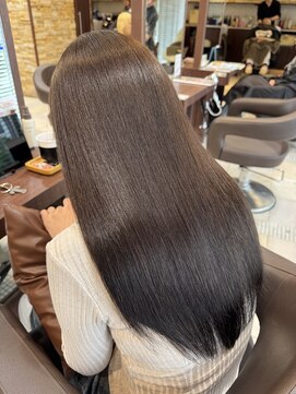 ファブ 千葉店(FaB) 【ブリーチなしワンカラー×ショコラグレージュ】