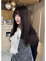 ボタン テンジン(VOTAN tenjin) 【votan ayana】ダークオリーブ/レイヤーカット