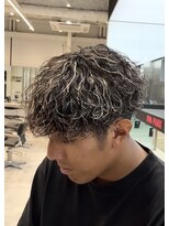 フィフスパーク(fifth PARK)&nbsp;渋谷波巻きツイストスパイラル色気無造作マッシュメンズパーマ