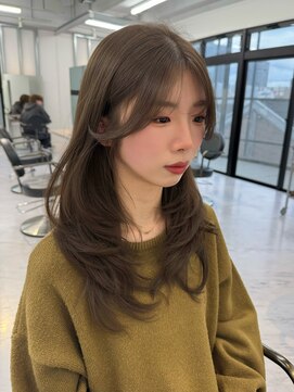 ヴィヴィー 福岡天神店(VIVIE) オリーブグレージュ/ワンカールレイヤー