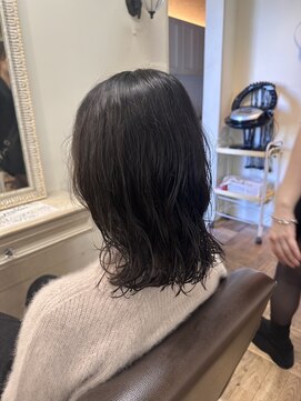 エクファ ヘア シェリル 草津 南草津店(ex-fa hair cherir) イメチェン/ピンクベージュ/アンブレラカラー/前髪/南草津