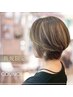 【大人女性に大人気】カット＋白髪ボカシ・自然なハイライト/￥20570→￥15400