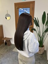 リフ バイ ローバー(Lif by ROVER)&nbsp;ロング/透明感/前髪カット/髪質改善/20代/30代/40代/グレージュ