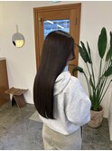 ロング/透明感/前髪カット/髪質改善/20代/30代/40代/グレージュ