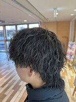 ケンジ 平塚 アネッタ(KENJE annetta) マッシュウルフ なみまきパーマ