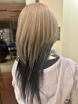 ヘアデザインフルーヴ(hair design fleuve)&nbsp;ロングウルフデザインカラー