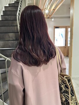 カミエ(kamie) ピンクロングは大人っぽく×透明感カラーで魅力引き出し