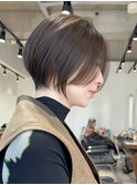 武蔵小杉大人美人ショートボブ白髪ぼかしハイライトベージュヘア