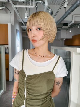 ブランコ 名古屋栄(BLANCO) ショートボブ ショートレイヤー 名古屋栄 伏見 人気
