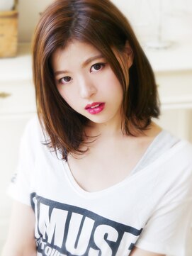 ヘア ジュレ ドゥ(hair jurer deux) 【ヘアジュレドゥ 松田】 ナチュラル格好良い可愛いミディ☆