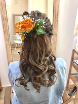 ロカット サロン(Roquat Salon)&nbsp;前撮りブライダルアレンジ【ヘアメイク　立川南/立川/浴衣】