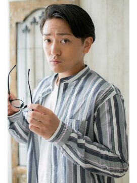 モッズヘア メン 上尾東口店(mod's hair men) ≪mod's men≫トレンド！七三ウェットショートe