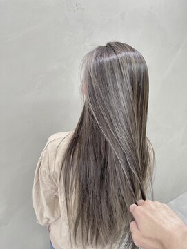 フェリア 松山(Feria) 【Feria松山】透け感ベージュハイライト☆”石田幸輔”