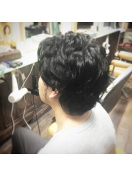 ヘアースペース 練馬店(hair space COCO) アップバングパーマ