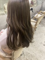 ロイジー(roijir)&nbsp;表参道 roijir 1ブリーチ×ヘーゼルグレージュ