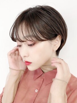 シスタ(SISTA) 黒髪小顔ショートボブワンレン/20代30代40代50代60代