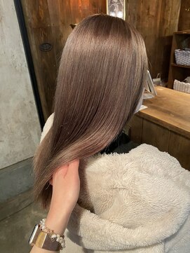 フルアヘッド(FULL A HEAD) ミルクティーグレージュ