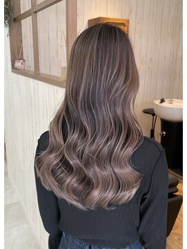 ワク(waku) シアーラベージュ/バレイヤージュ