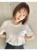 くびれショート/ホワイトアッシュ/小顔/ボブルフ[日暮里]