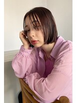 セーヌパス(CEINE PATH)&nbsp;ストレートボブ / ピンクブラウン