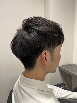 ヘアーアンドメイクアップ ケー インターナショナル 神楽坂(Ke' International) 刈り上げマッシュ マッシュ 刈り上げショート 軽めマッシュ