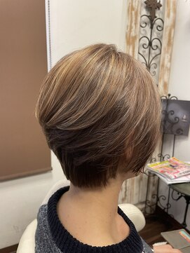 白髪ぼかしハイライト L チェルシー Chelsea のヘアカタログ ホットペッパービューティー