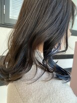 ワークスヘアー(WORKS HAIR) インナーcolor BLUE！