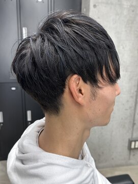 フイ 代々木(Hui) メンズ/アップバング/ツーブロックマッシュ/束感ショート