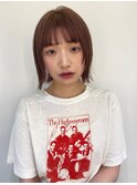 切りっぱなしボブ×レイヤー