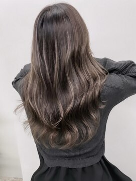 ジルブラン(JIL BLAN) ハイライトバレイヤージュダブルカラー20代30代40代グレージュ