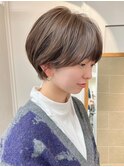 @thisiskaito表参道原宿/ショートヘア/ショートボブ/グレージュ