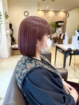 ヘアリゾートハピネス&nbsp;ブリーチなし/ピンクブラウン