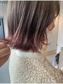 【sida 池村】裾カラーピンク